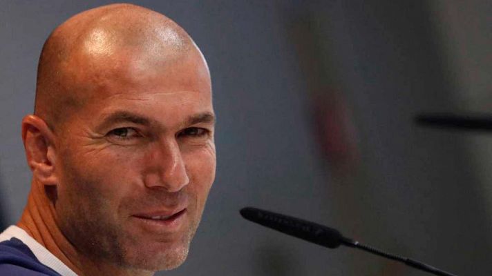 Zidane: "Sin público será un partido diferente, pero para nosotros no cambia nada"