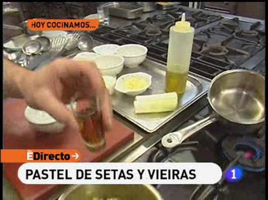 RTVE Cocina - Pastel de setas y vieiras