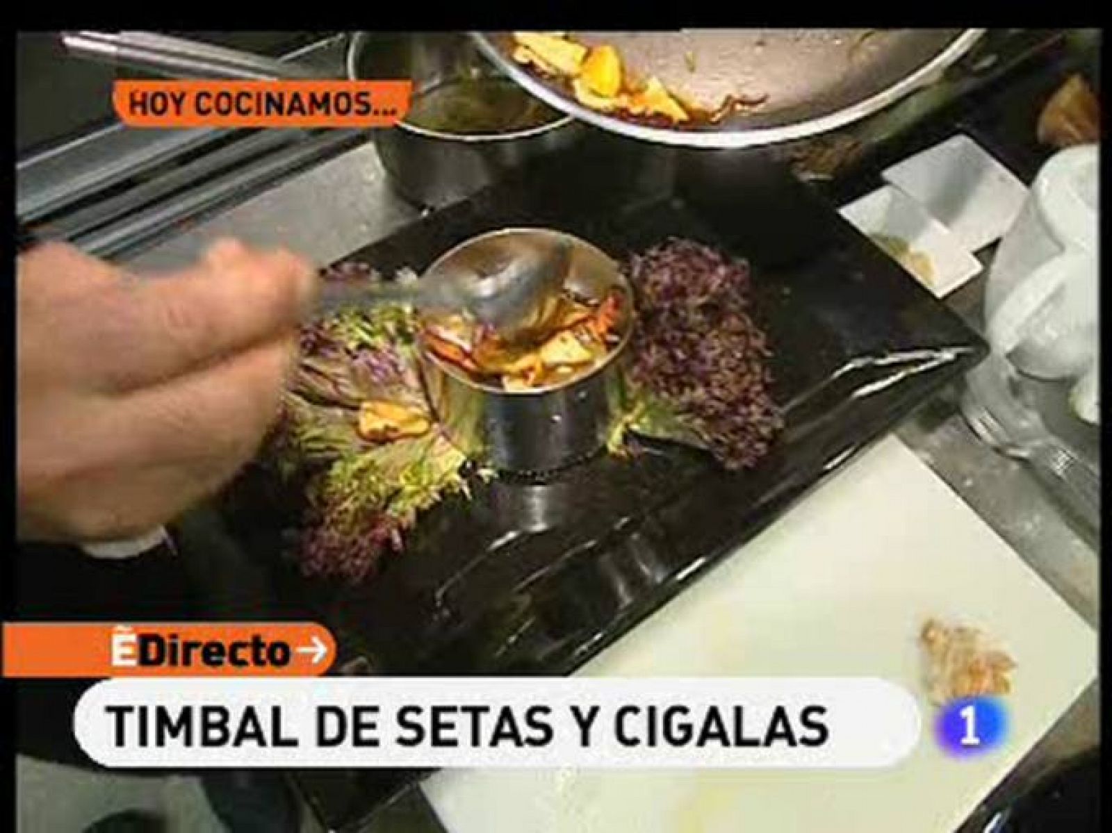 RTVE Cocina: Timbal de setas y cigalas | RTVE Play