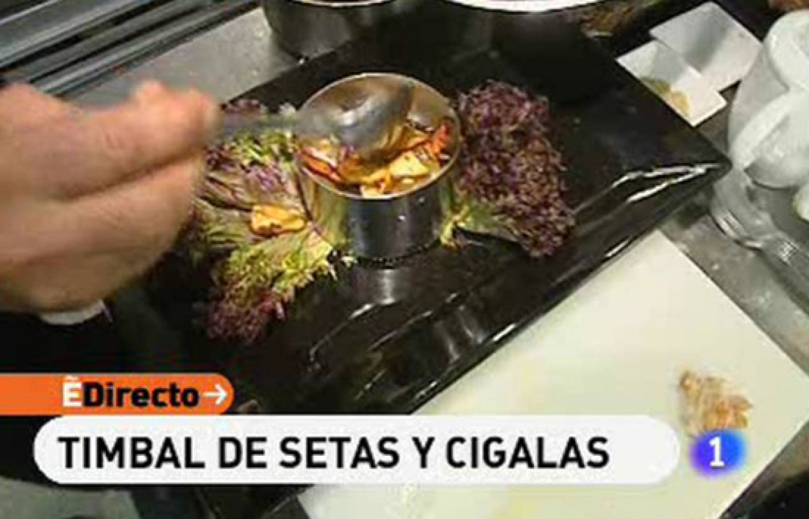 España Directo - Timbal de setas y cigalas - RTVE Cocina | Ver