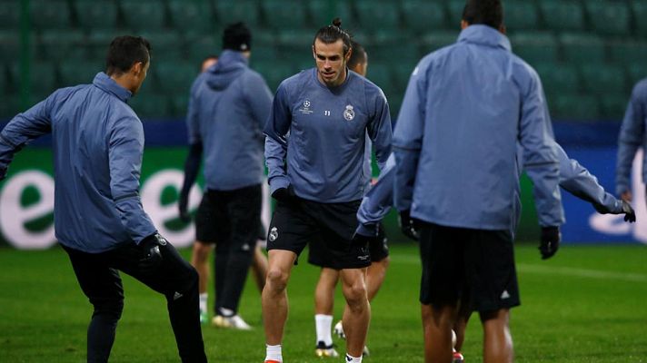 Telediario 1 - El Madrid se mide al Legia a puerta cerrada