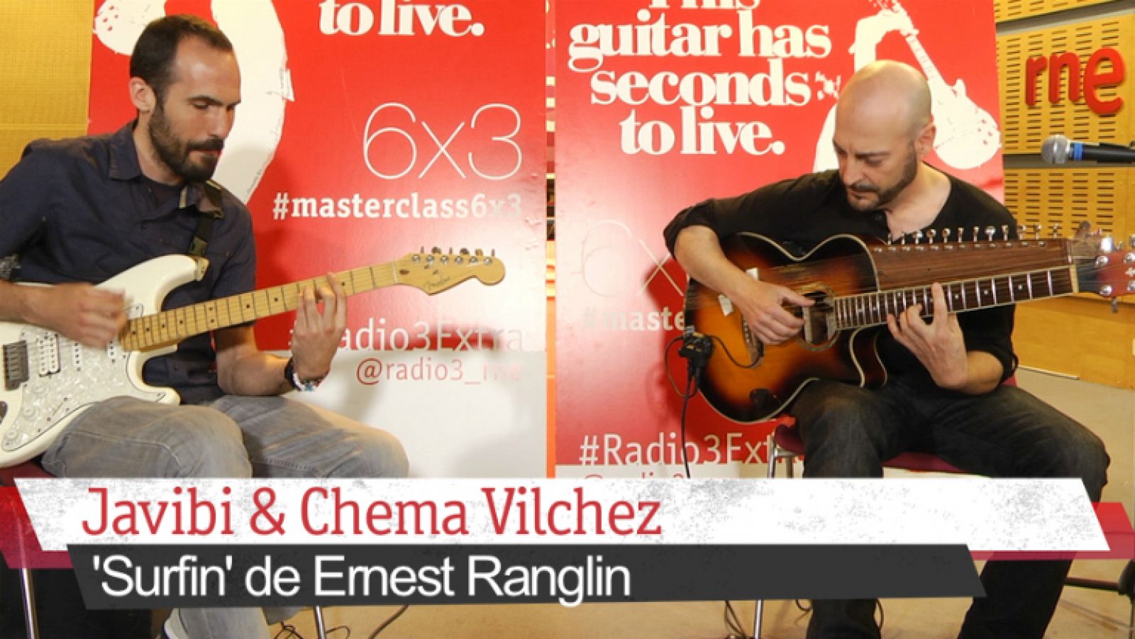 6x3 Masterclass en vídeo: Masterclass 6x3 - Jam con Javibi y Chema Vilchez - 02/11/16 | RTVE Play