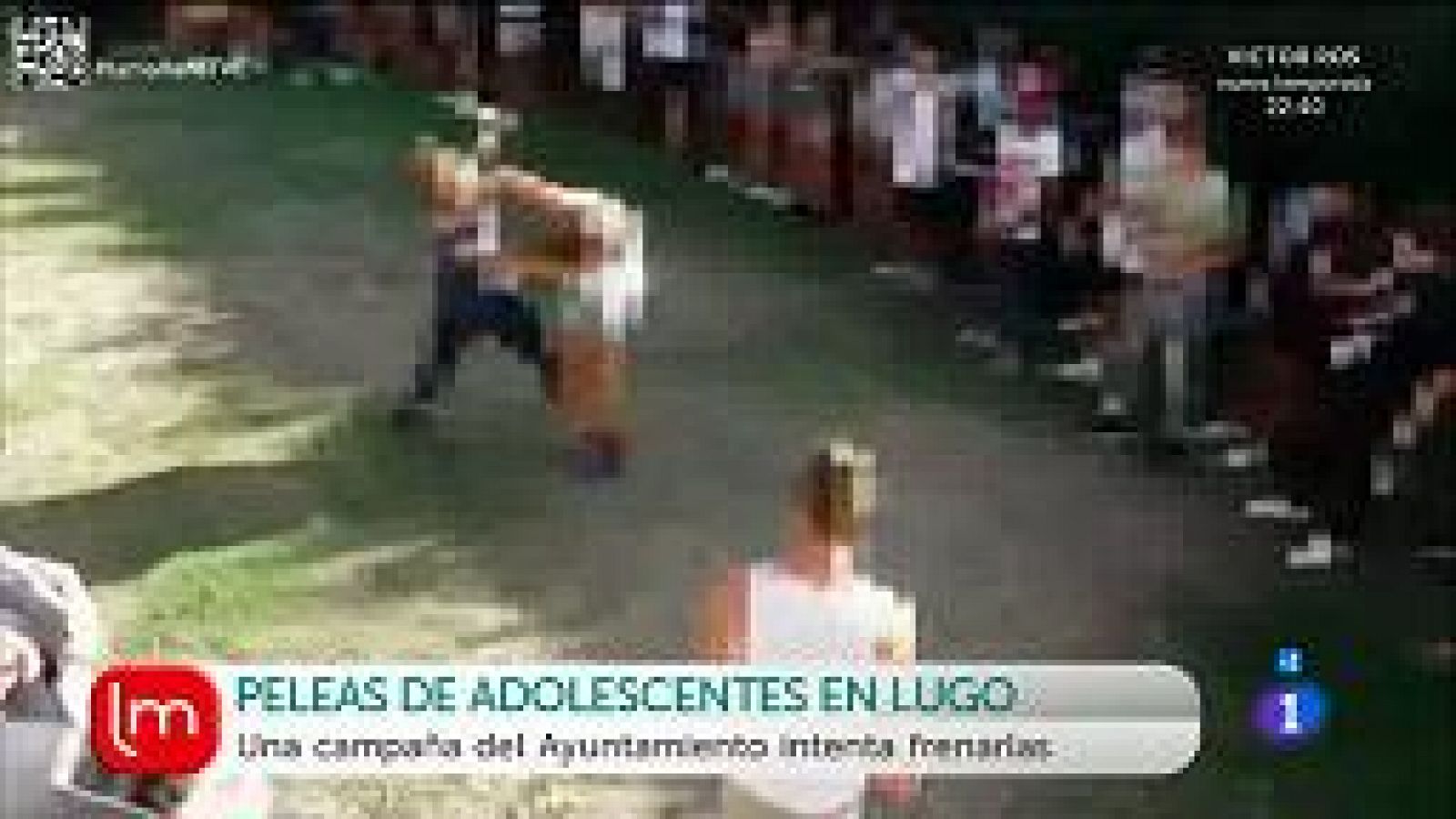 Peleas de adolescentes en Lugo