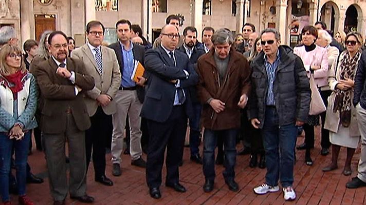 Telediario 1 - Detenido un hombre por presuntamente matar a su expareja en el Parque Europa de Burgos