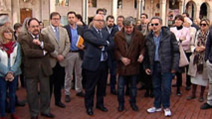 Telediario 1 - Detenido un hombre por presuntamente matar a su expareja en el Parque Europa de Burgos