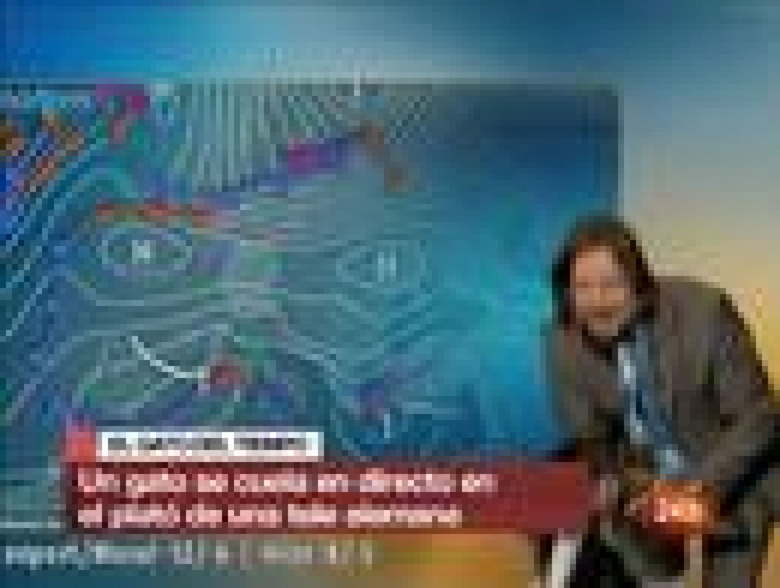 En Alemania un gato se cuela en el estudio del informativo mientras el meteorólogo comenta el tiempo | Ver