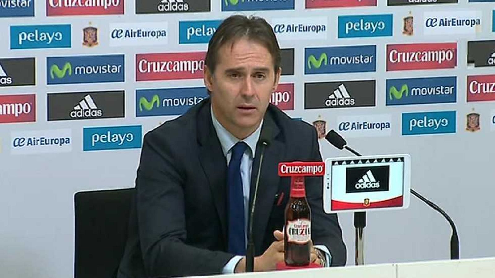 Fútbol - Rueda de prensa Julen Lopetegui. Seleccionador español - ver ahora