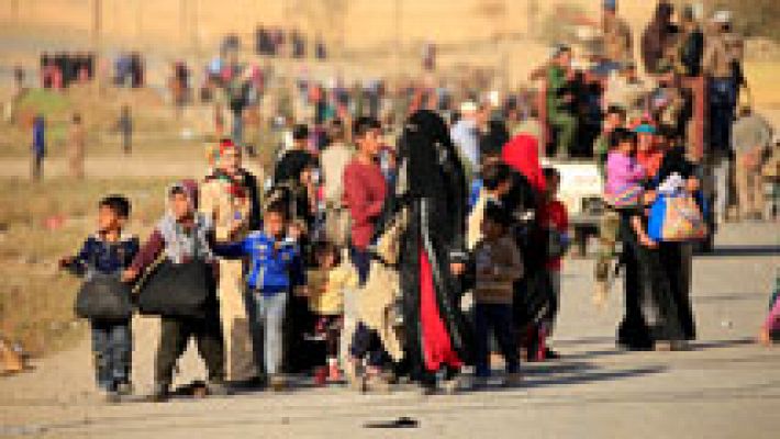 ACNUR acogen en sus campos el éxodo desde Mosul