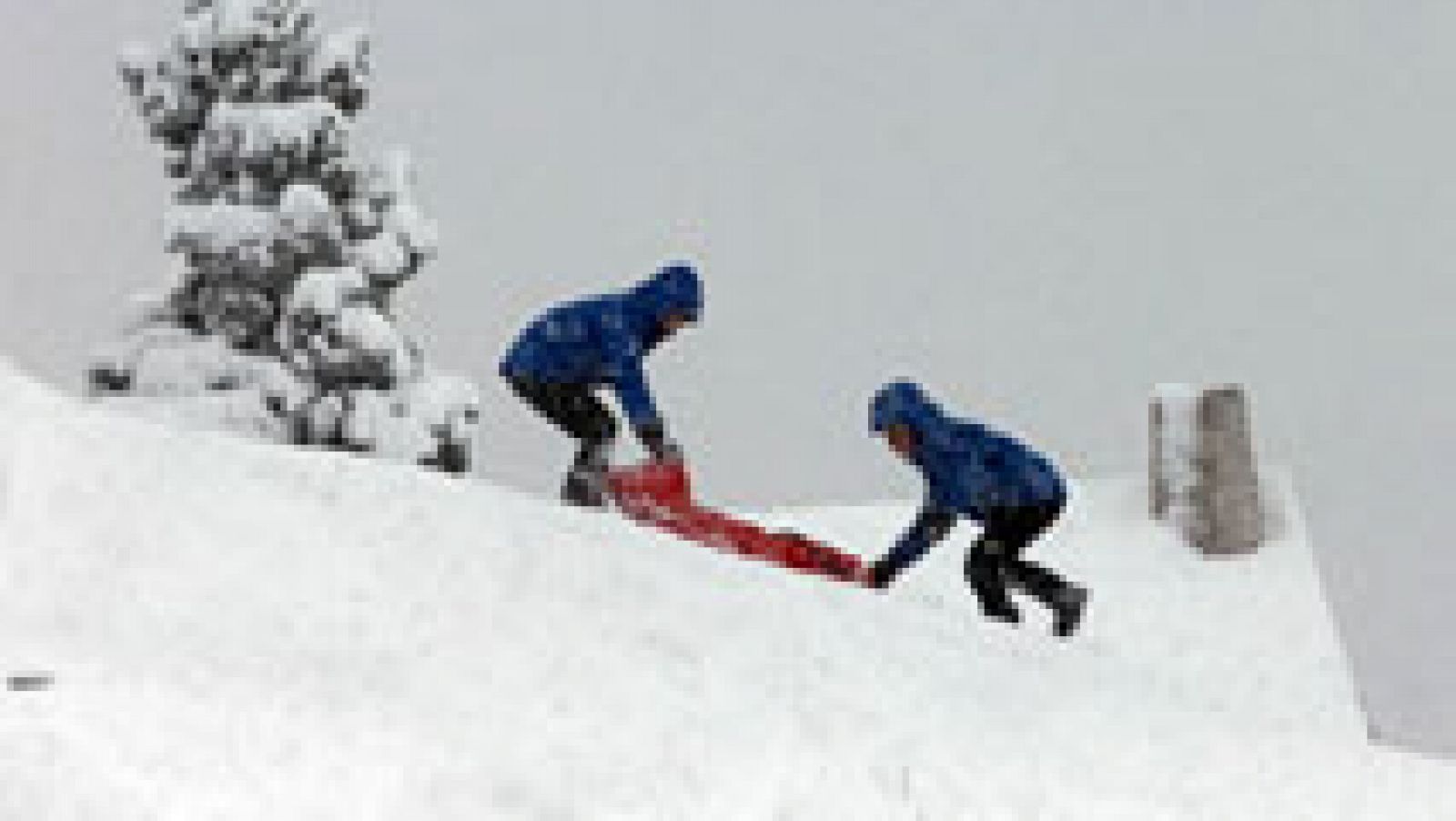 Telediario 1: La nieve también llega al Pirineo oscense | RTVE Play