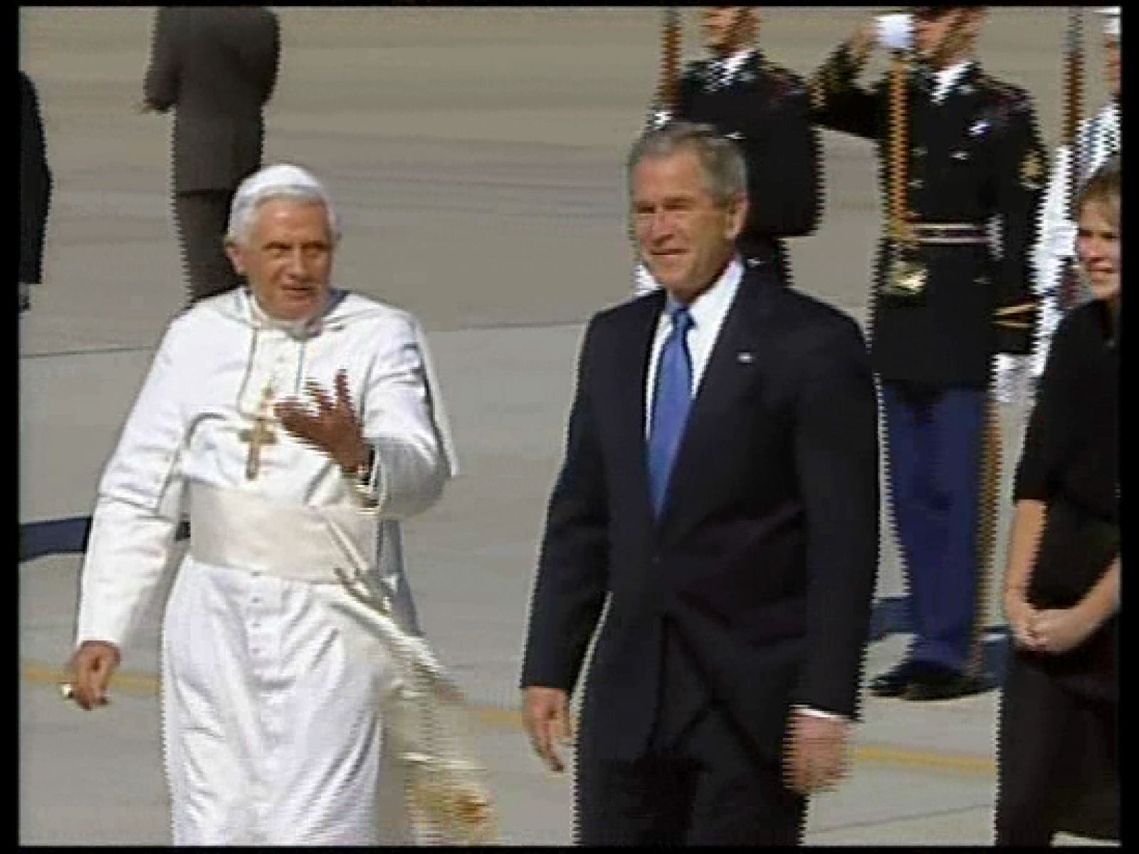  El Papa llega a Estados Unidos.