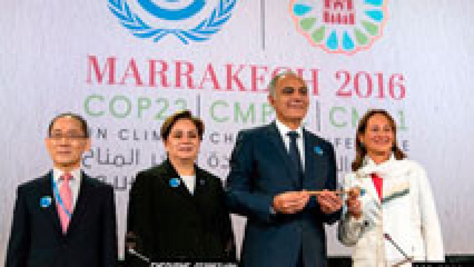 Telediario 1: Marrakech acoge una nueva cumbre de cambio climático que quiere poner el acento en lograr una mayor justicia medioambiental | RTVE Play