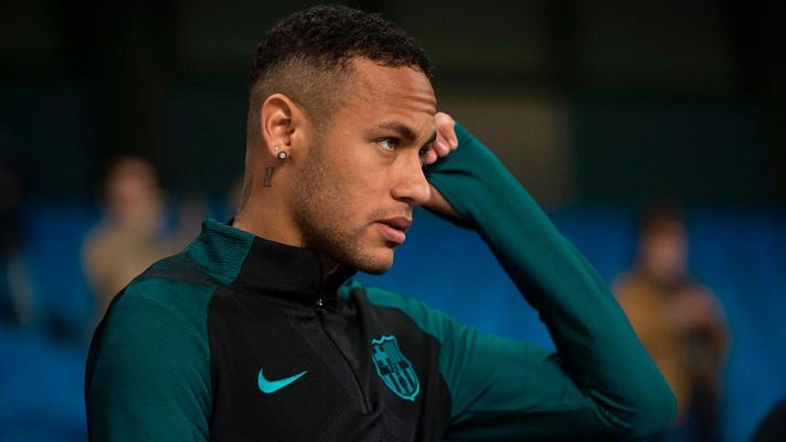 Telediario 1 - El juez procesa a Neymar, sus padres, Bartomeu, Rosell y el Barcelona por su fichaje