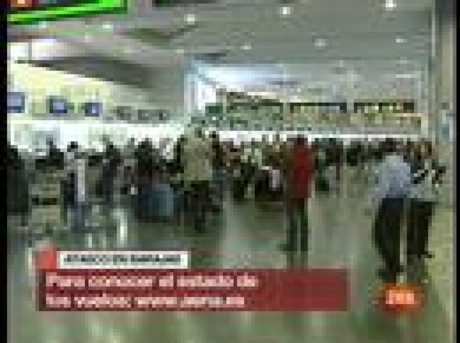 Sin programa: Miles de pasajeros en Barajas | RTVE Play