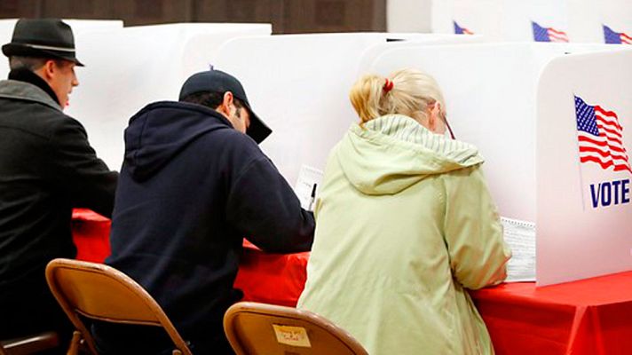 Telediario 1 - El voto de las minorías, especialmente de los latinos, será determinante en las elecciones de EE.UU.