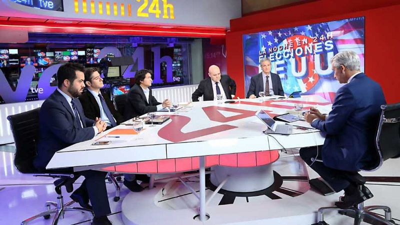 La noche en 24 horas - Especial Elecciones EE.UU 2016 (1) - ver ahora 
