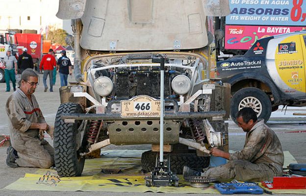 Jornada de descanso en el Dakar