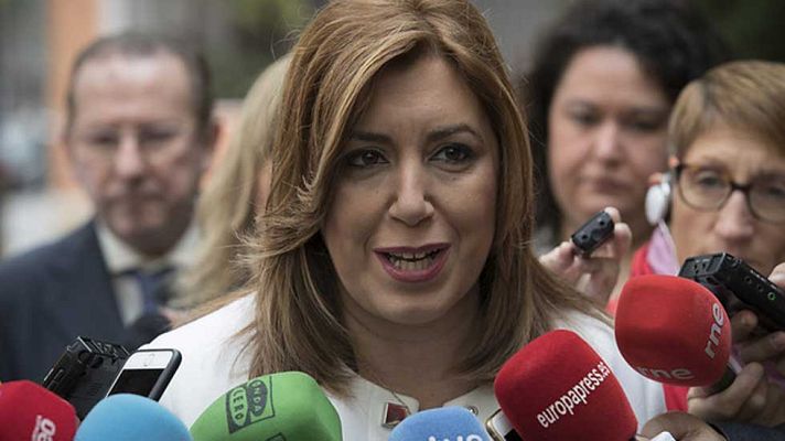 Telediario 1 - PSOE, C's y Podemos consideran que la victoria de Trump es una mala noticia