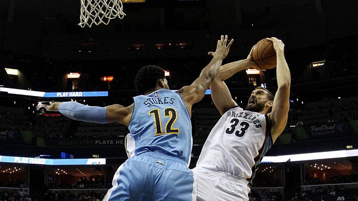Telediario 1 - Marc Gasol sella la victoria de los Grizzlies