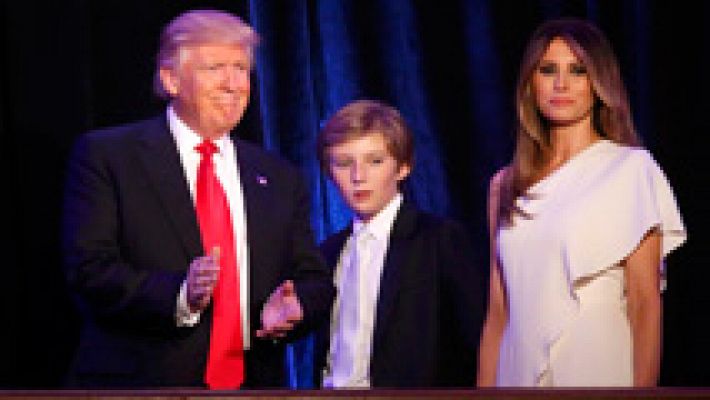 Telediario 1 - Melania Trump, la primera dama nacida fuera de Estados Unidos