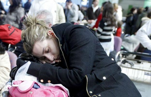 Persiste el caos en Barajas