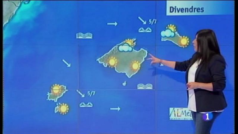 El temps a les Illes Balears - 10/11/16