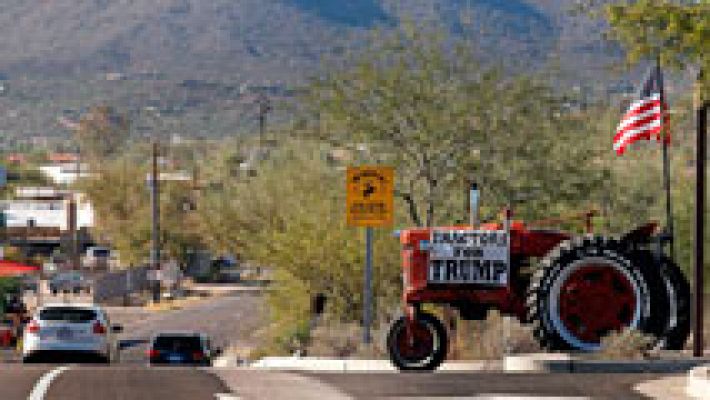 Telediario 1 - Así es la América que ha dado la victoria a Trump