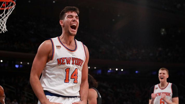 Telediario 1 - Willy Hernángomez brilla en el Madison en una noche perdedora para los españoles