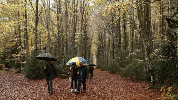 El tiempo - Lluvias localmente fuertes en el oeste y noroeste de Galicia