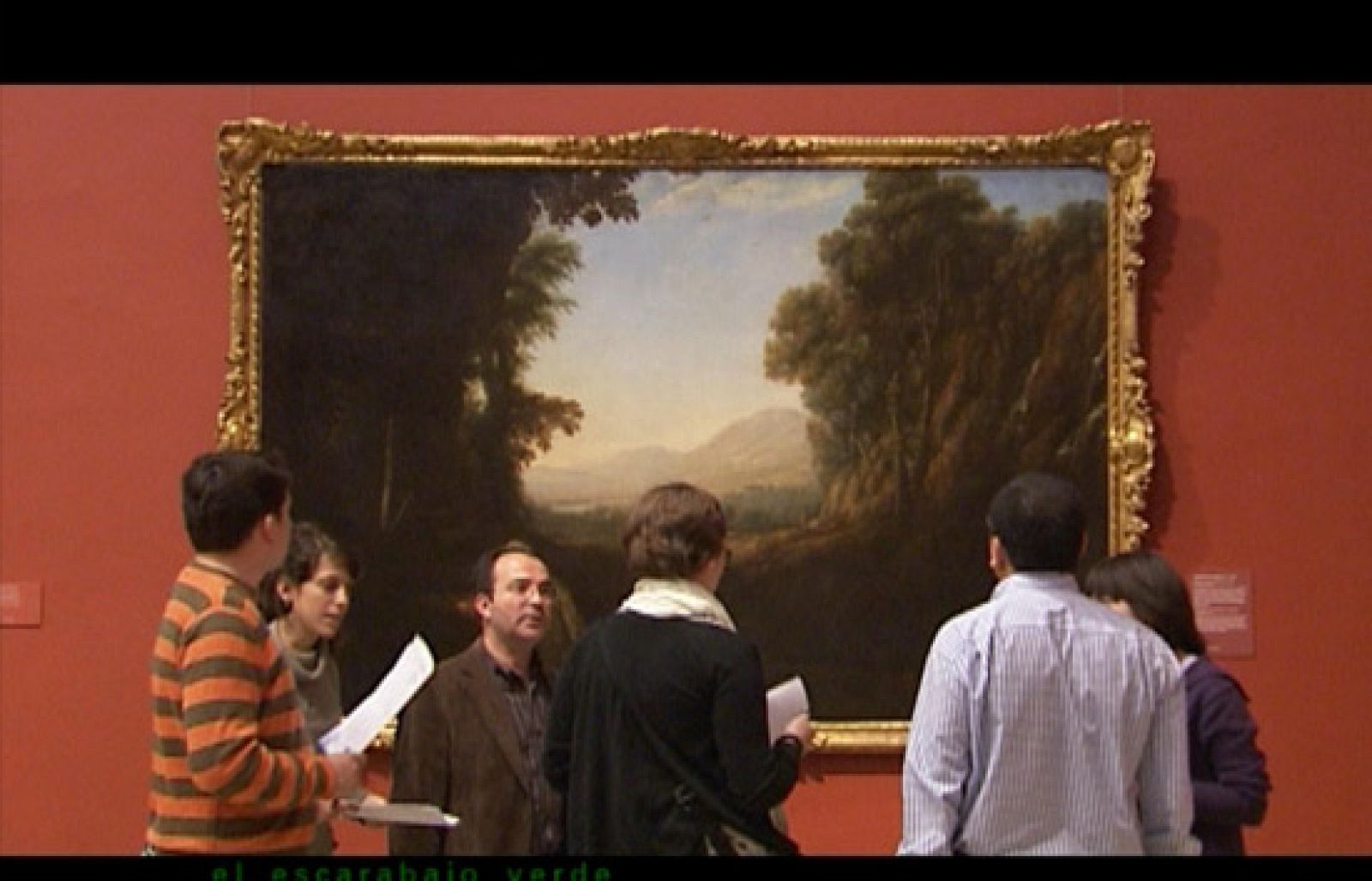 El escarabajo verde - El paisaje en el diván - El escarabajo verde | Ver