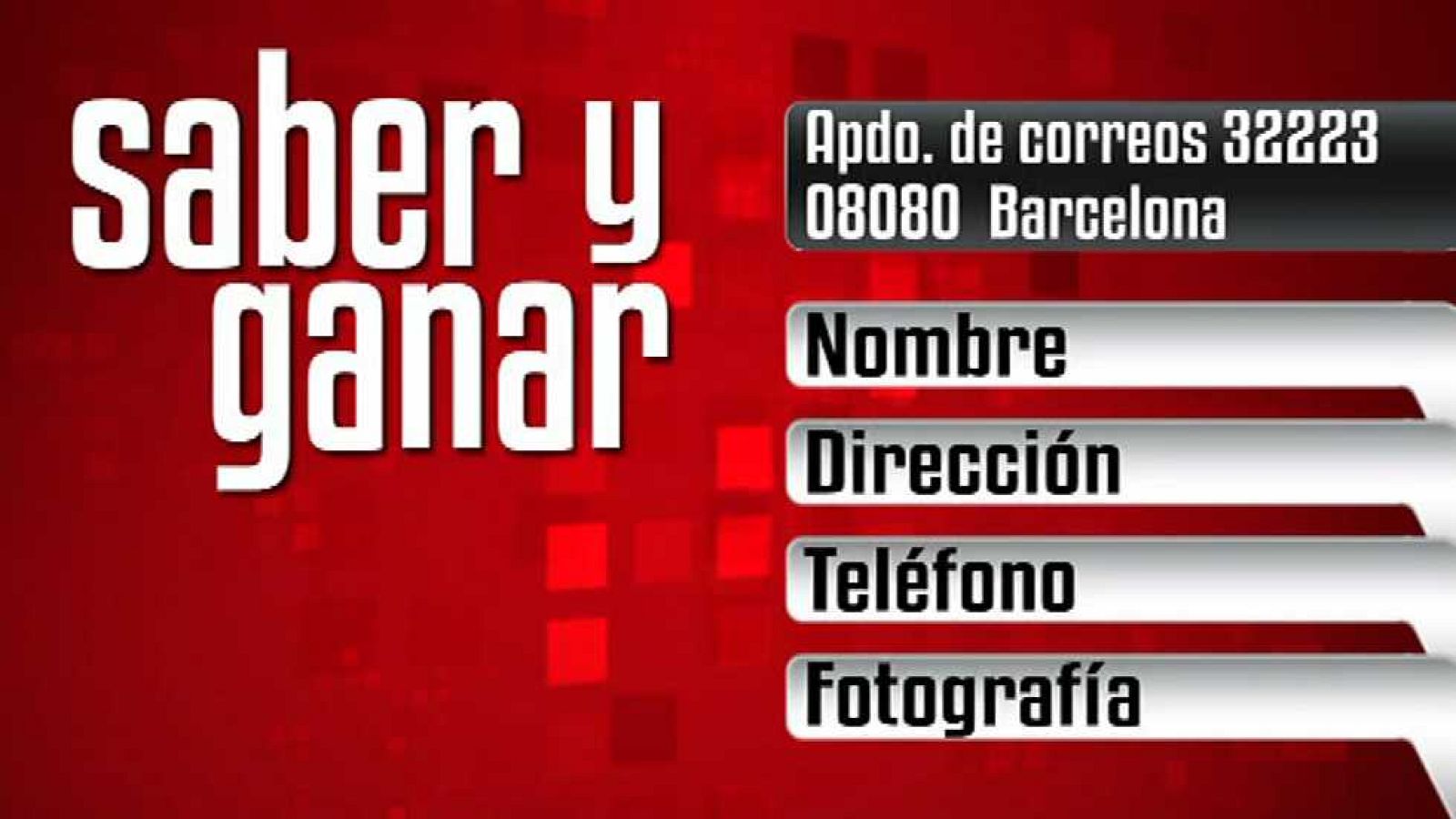Saber y ganar. Edición Fin de semana - 12/11/16 - ver ahora