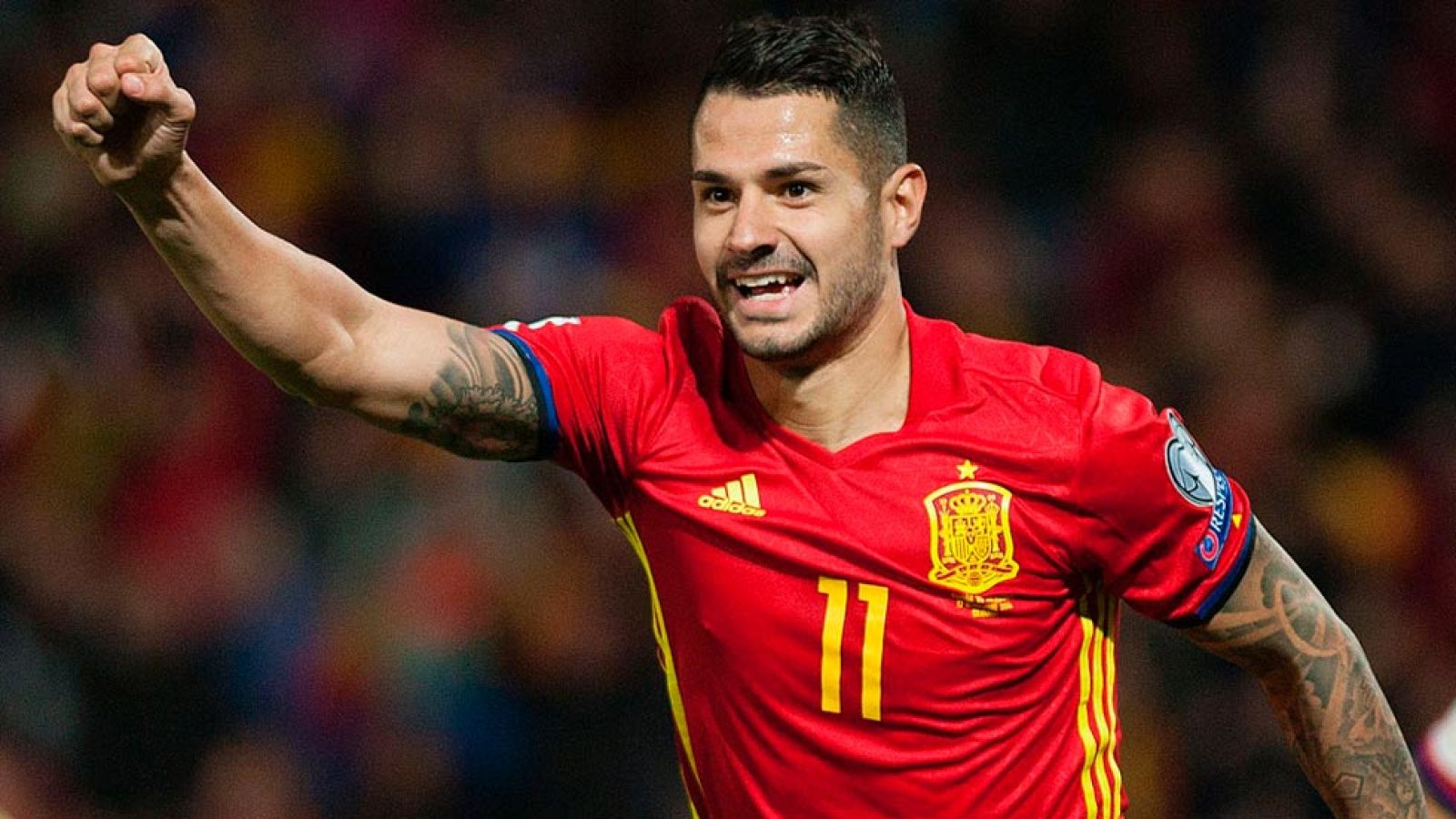 Vitolo amplía la diferencia ante Macedonia (2-0) | Ver