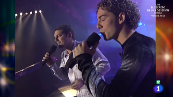 OT. El reencuentro - Lo mejor de Operación Triunfo 1 - Manu Tenorio y David Bisbal cantan 'Lucía'