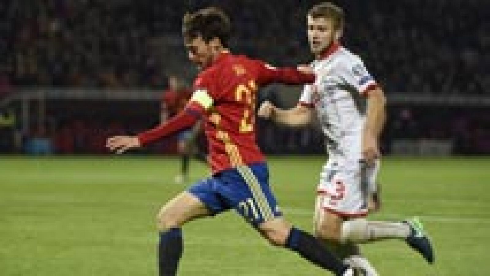 Silva, Thiago y Vitolo rompieron el muro macedonio