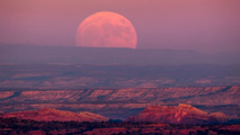 Desde hace 68 años no se contemplaba tan cerca la Luna Llena 