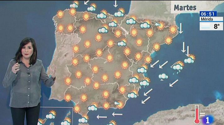 El tiempo - La inestabilidad persiste en el Mediterráneo