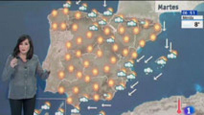 El tiempo - La inestabilidad persiste en el Mediterráneo