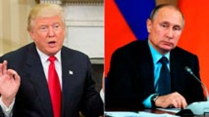 Trump y Putin acuerdan "normalizar" relaciones