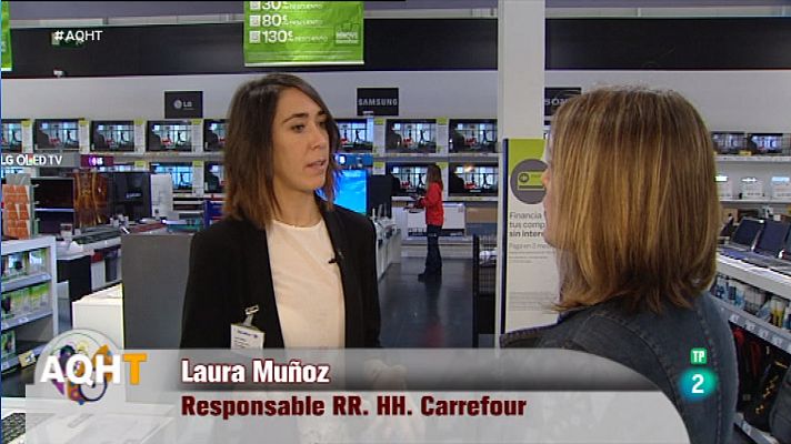 Aquí hay trabajo - 6.000 empleos navideños en Carrefour