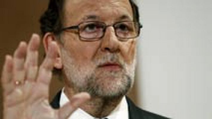 Telediario 1 - Rajoy se muestra optimista con la aprobación de los presupuestos