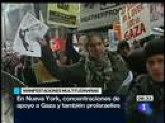 Telediario 1 - Telediario en 4' - 12/01/09