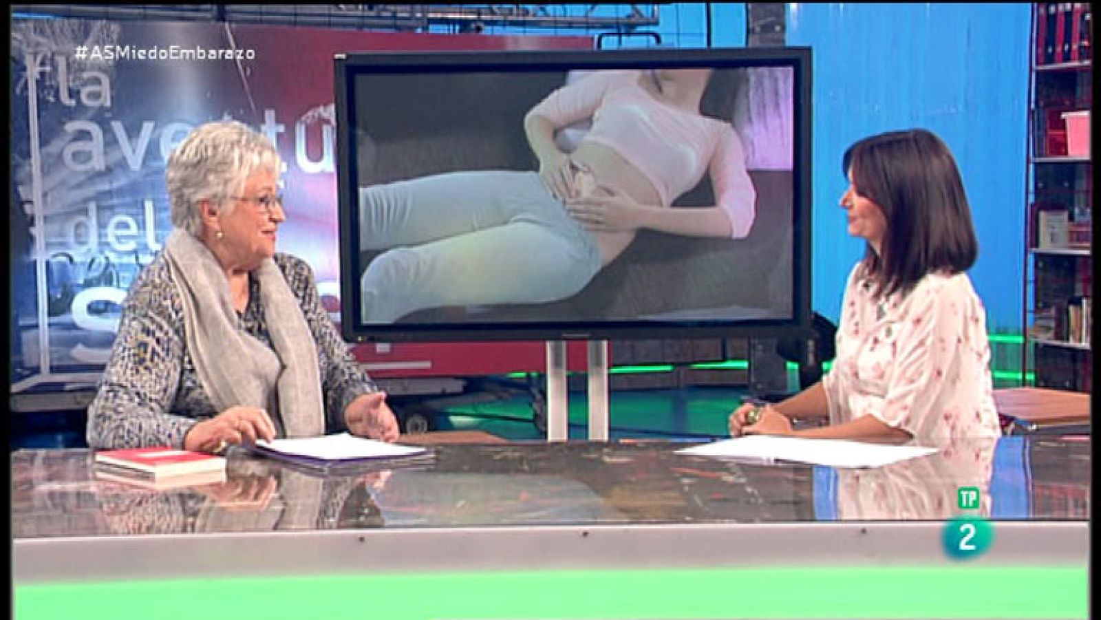 La Aventura del Saber. TVE. Taller de maternidad. Lucila Andrés. Los miedos y la ansiedad en el embarazo