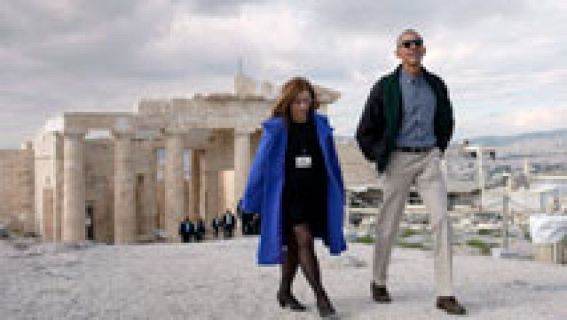 Obama reivindica en Atenas la democracia 'aunque a veces sea complicada'