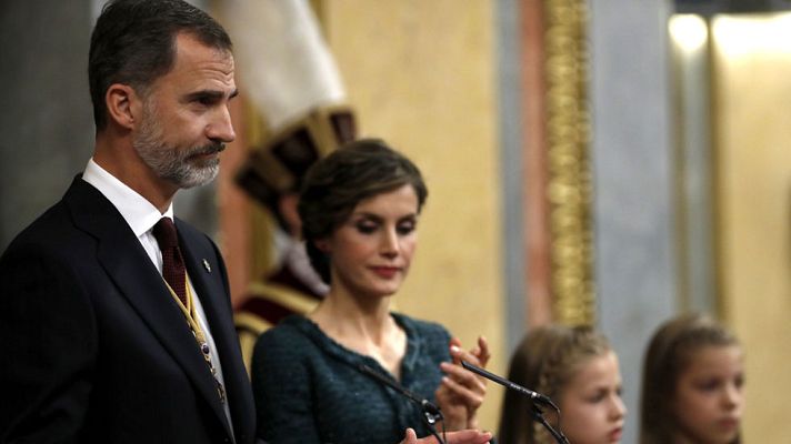 Especiales informativos - Discurso de Felipe VI en el Congreso | El rey pide a los parlamentarios "diálogo y entendimiento" en la apertura de la XII Legislatura