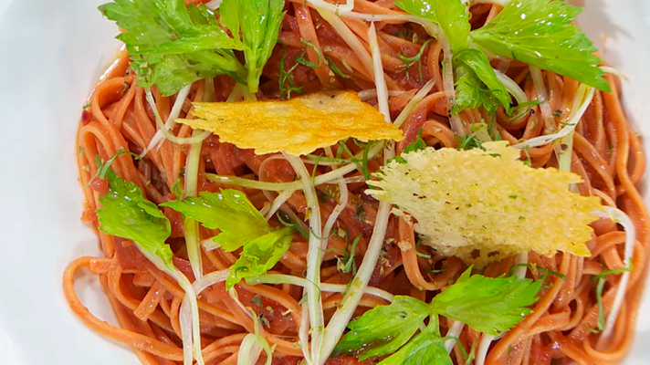 Torres en la cocina - Pasta Bloody Mary