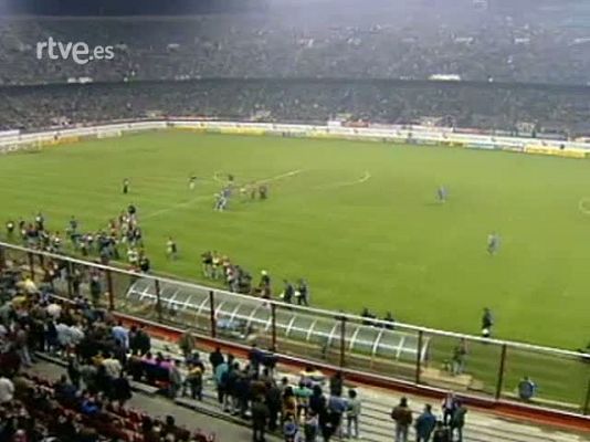 Deportes en el Archivo de RTVE - Archivo del derbi. Atlético 2-3 Madrid (Copa del Rey 1994)