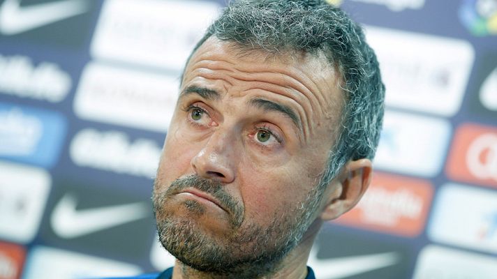Telediario 1 - Luis Enrique: "Dudar de Messi es irrisorio"