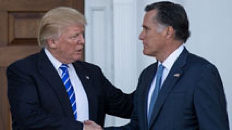 Trump y Romney discuten sobre asuntos exteriores en un esperado encuentro