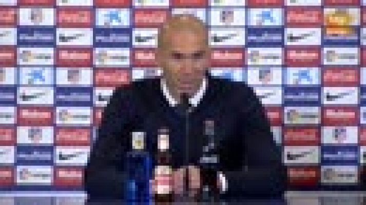 Zidane: "Hicimos un partido enorme y no es fácil aquí"