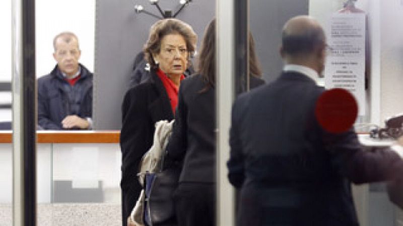 Rita Barberá comparece ante el Supremo por su presunta implicación en la operación Taula
