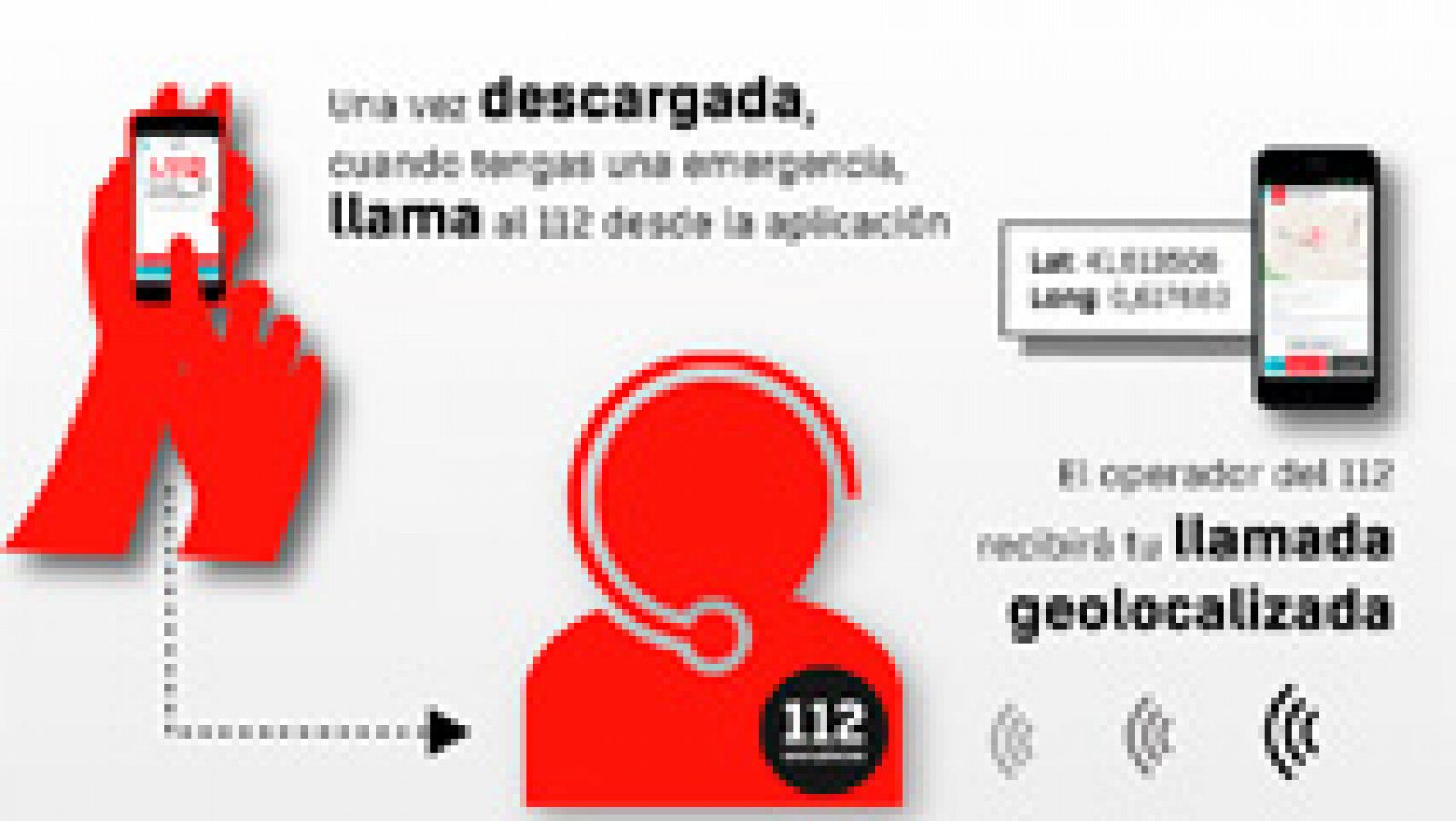 Telediario 1: Una aplicación del 112 identificará y localizará a las víctimas de la violencia de género en Cataluña | RTVE Play